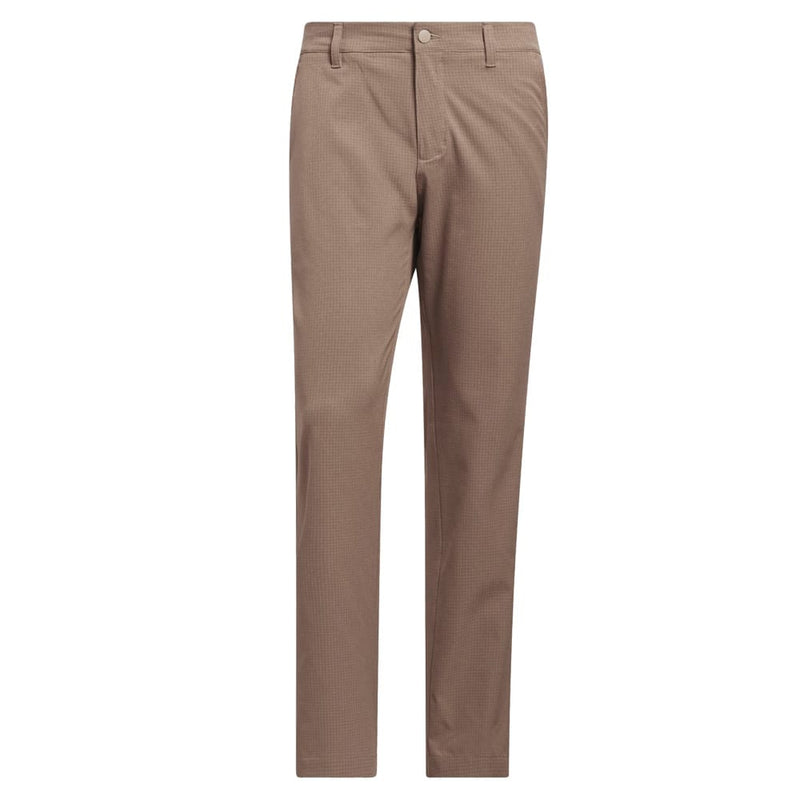 adidas Ultimate365+ Twistweave Straight Fit Grid Trousers - Khaki Six