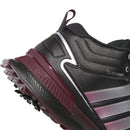 adidas R2C Mid Climaproof Waterproof Spiked Shoes - Ladies - Core Black/Silver Metallic/Maroon