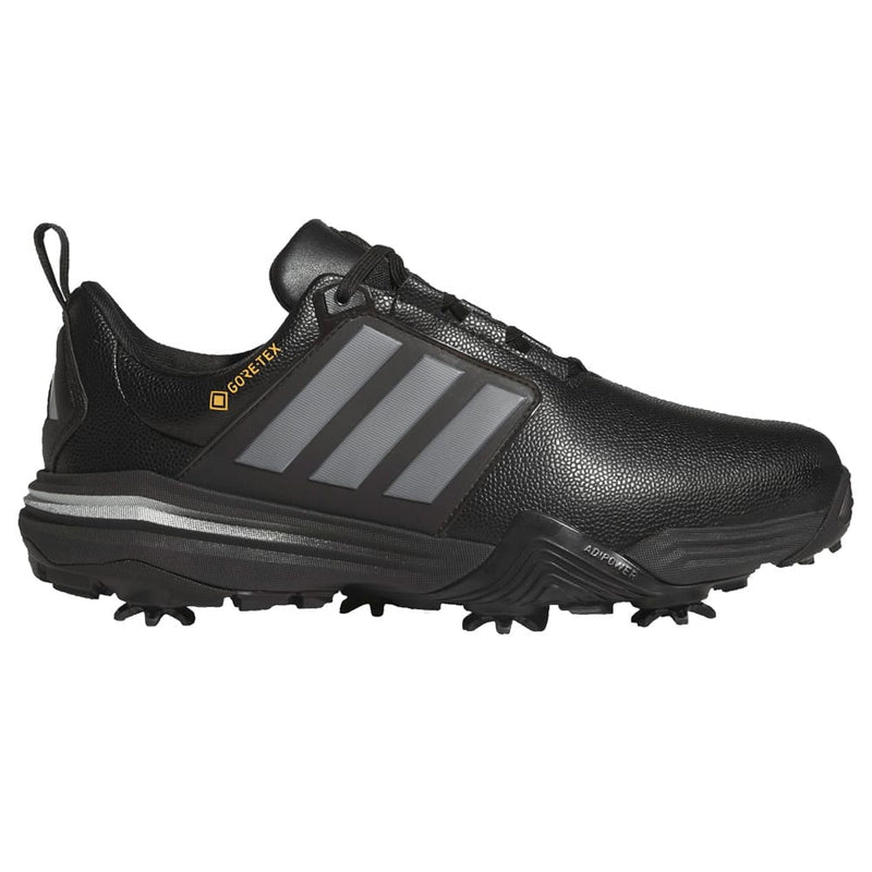 adidas Adipower GORE-TEX Waterproof Spiked Shoes - Core Black/Iron Metallic/Silver Metallic