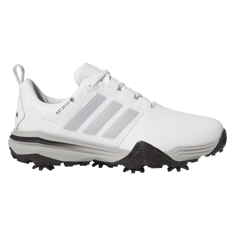 adidas Adipower GORE-TEX Waterproof Spiked Shoes - Footwear White/Silver Metallic/Core Black
