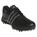adidas Tour360 GORE-TEX Waterproof Spiked Shoes - Core Black/Iron Metallic/Lucid Red