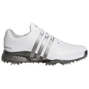 adidas Tour360 GORE-TEX Waterproof Spiked Shoes - Footwear White/Iron Metallic/Preloved Yellow