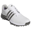 adidas Tour360 GORE-TEX Waterproof Spiked Shoes - Footwear White/Iron Metallic/Preloved Yellow