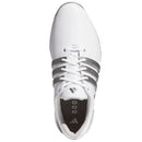 adidas Tour360 24 Waterproof Spiked Shoes - Cloud White/Iron Met./Silver Met.