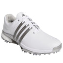adidas Tour360 24 Waterproof Spiked Shoes - Cloud White/Iron Met./Silver Met.