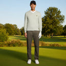 Lyle & Scott Golf V Neck Pullover - Cloud