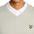 Lyle & Scott Golf V Neck Pullover - Cloud