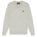 Lyle & Scott Golf V Neck Pullover - Cloud