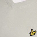 Lyle & Scott Golf V Neck Pullover - Cloud