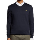 Lyle & Scott Golf V Neck Pullover - Dark Navy