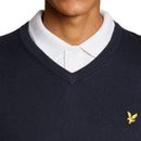 Lyle & Scott Golf V Neck Pullover - Dark Navy