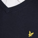 Lyle & Scott Golf V Neck Pullover - Dark Navy