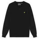 Lyle & Scott Golf V Neck Pullover - Jet Black