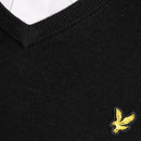 Lyle & Scott Golf V Neck Pullover - Jet Black