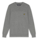 Lyle & Scott Golf 1874 Crew Neck Pullover - Carbon Grey