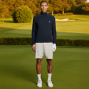 Lyle & Scott Golf Tipped Quarter Zip Jumper - Dark Navy
