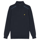 Lyle & Scott Golf Tipped Quarter Zip Jumper - Dark Navy