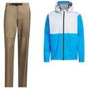 adidas Ultimate365 Climaproof Full-Zip Waterproof Suit - Lucid Ray Blue/Khaki Six