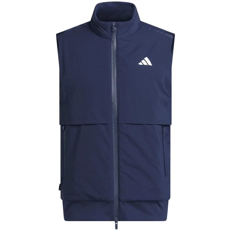 adidas Ultimate365 Tour Frostguard Full-Zip Vest - Collegiate Navy