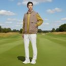 adidas Ultimate365 Tour Frostguard Full-Zip Vest - Khaki Six