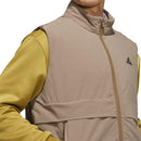 adidas Ultimate365 Tour Frostguard Full-Zip Vest - Khaki Six