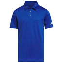 adidas Youth Performance Short Sleeve Polo Shirt - Collegiate Royal