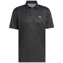adidas Ultimate365 Feather Print Polo Shirt - Carbon/Black