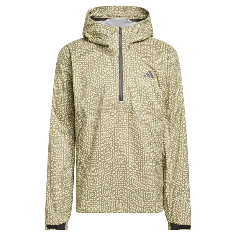 adidas Ultimate365 Tour Climaproof+ Anorak Waterproof Jacket - Frozen Lemon