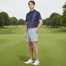 adidas Ultimate365 Tour Cool Feeling Fescue Polo Shirt - Collegiate Navy
