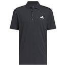 adidas Ultimate365 Tour Cool Feeling Deco Polo Shirt - Black/Night Grey
