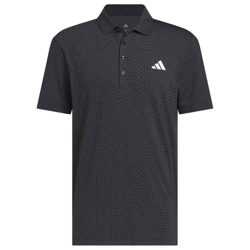 adidas Ultimate365 Tour Cool Feeling Deco Polo Shirt - Black/Night Grey