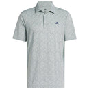 adidas Ultimate365 Mesh Tango Print Climacool Polo Shirt - Wonder Sage/Collegiate Navy