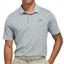 adidas Ultimate365 Mesh Tango Print Climacool Polo Shirt - Wonder Sage/Collegiate Navy