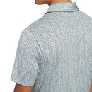 adidas Ultimate365 Mesh Tango Print Climacool Polo Shirt - Wonder Sage/Collegiate Navy