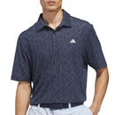 adidas Ultimate365 Mesh Tango Print Climacool Polo Shirt - Collegiate Navy/White