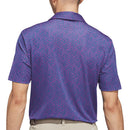 adidas Ultimate365 Mesh Tango Print Climacool Polo Shirt - Dusky Petrol/Lucid Pink