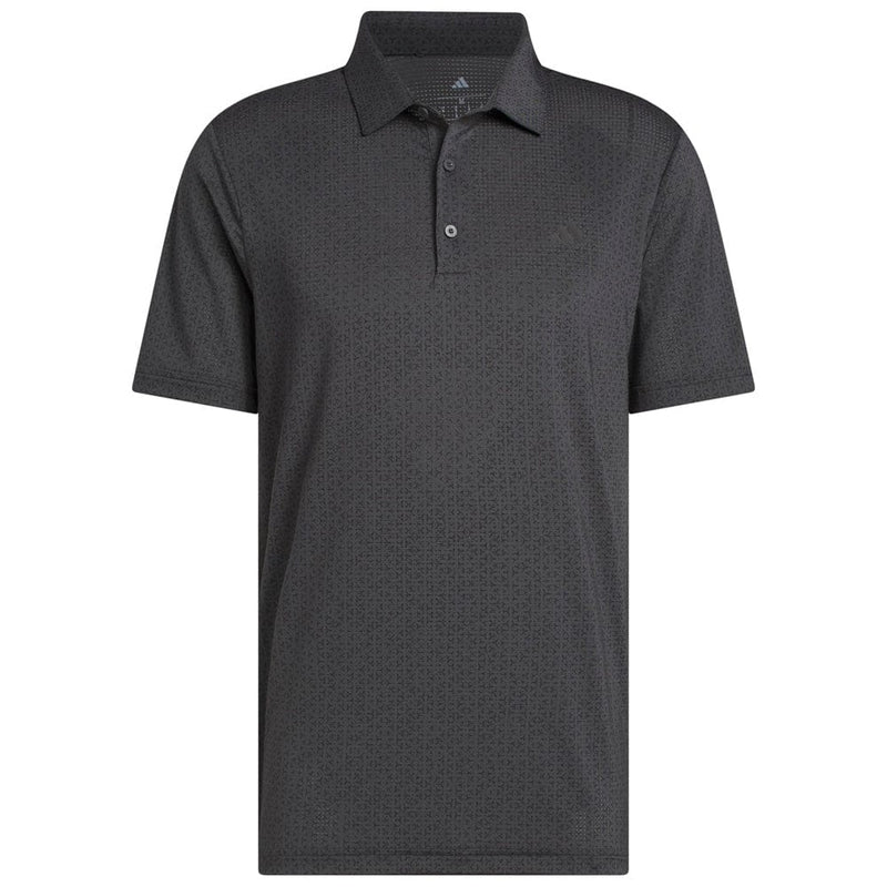 adidas Ultimate365 Mesh Tango Print Climacool Polo Shirt - Black/Carbon