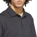 adidas Ultimate365 Mesh Tango Print Climacool Polo Shirt - Black/Carbon