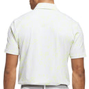 adidas Ultimate365+ Climacool Butterspun Mighty Blossom Print Polo Shirt - Frozen Lemon