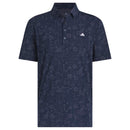 adidas Ultimate365+ Climacool Butterspun Mighty Blossom Print Polo Shirt - Collegiate Navy