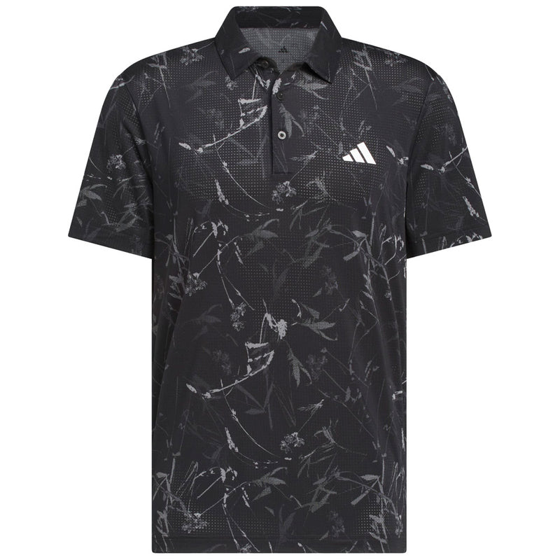 adidas Ultimate365 Mesh Climacool Polo Shirt - Black