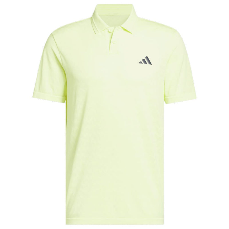 adidas Ultimate365 Tour Seamless Polo Shirt - Frozen Lemon/White