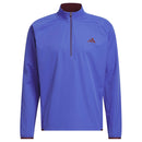 adidas Ultimate365 Durable Water Repellent Wind Quarter-Zip - Dual Indigo/Maroon