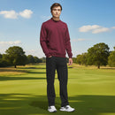 adidas Ultimate365 Climawarm Crewneck Sweatshirt - Maroon