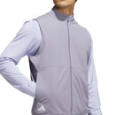 adidas Mens Ultimate365 Tour Full Zip Vest - Slate