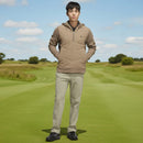 adidas Ultimate365+ Course Control Quilted Anorak - Khaki Six