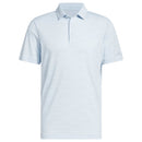 adidas Ultimate365 Jacquard Polo Shirt - Crystal Sky