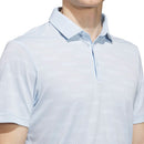 adidas Ultimate365 Jacquard Polo Shirt - Crystal Sky