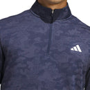adidas Ultimate365 Durable Water Repellant 1/4 Zip Sweatshirt - Collegiate Navy/Shadow Navy