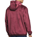 adidas Beyond The Course Cozy Half-Zip Loose Fit Hoodie - Maroon